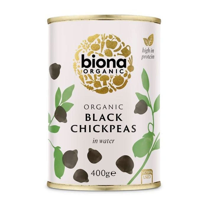 Biona Black Chickpeas Organic 400g
