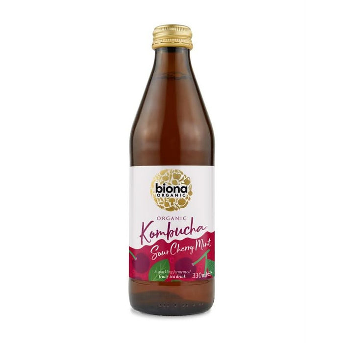 Biona Organic Kombucha Cherry Mint 330ml