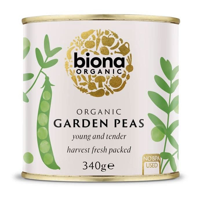 Biona Garden Peas Organic 340g