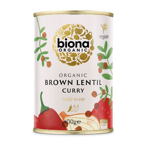 Biona Organic Brown Lentil Curry 400g