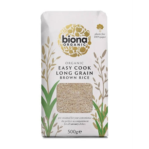 Biona Organic Long Grain Brown Rice 500g