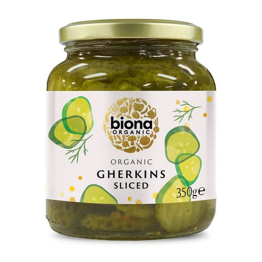 Biona Organic Gherkin Slices 350g