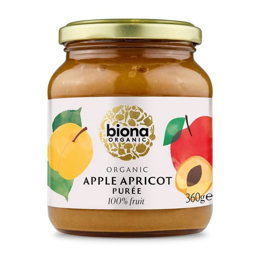 Biona Organic Apple Apricot Puree 360g