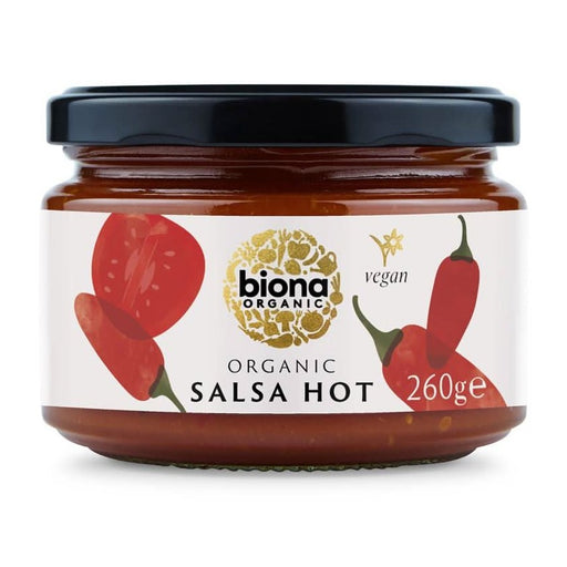 Biona Salsa Dip Hot 260g