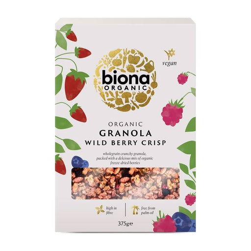 Biona Organic Wild Berry Granola 375g