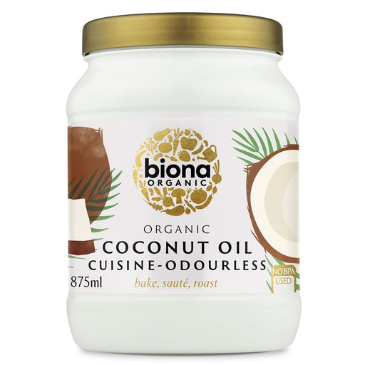 Biona Organic Odourless Coconut Oil 875ml