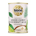 Biona Green Curry Coconut Milk 400ml