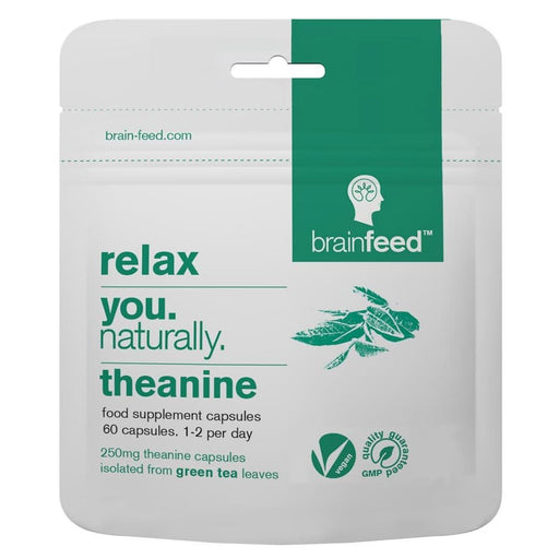 Brain Feed Relax - Natural Theanine 60 Capsules