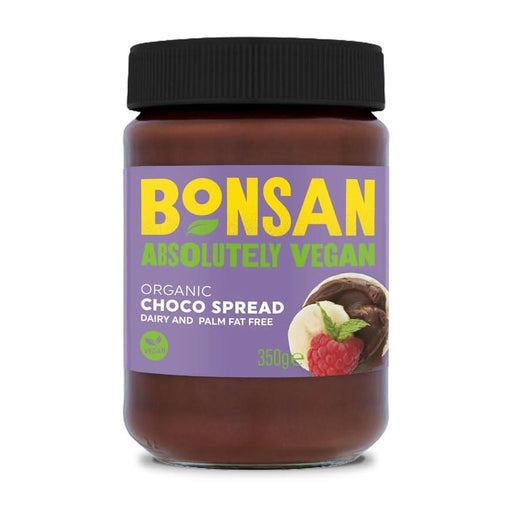 Bonsan Org Plain Choco Spread 350g