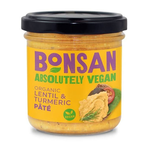 Bonsan Organic Lentil & Turmeric Pate 140g
