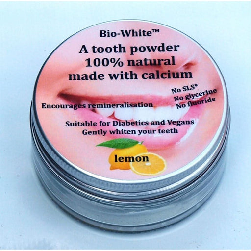 Bio-White Tooth Powder Lemon 35g