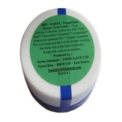 Bio-White Org Tooth Powder Peppermint 35g