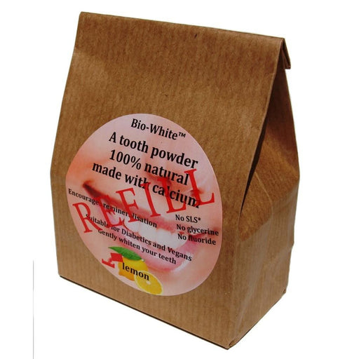 Bio-White Tooth Powder Lemon Refill 35g