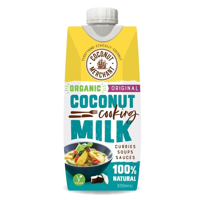 Coconut Merchant Organic Coconut Milk 330ml
