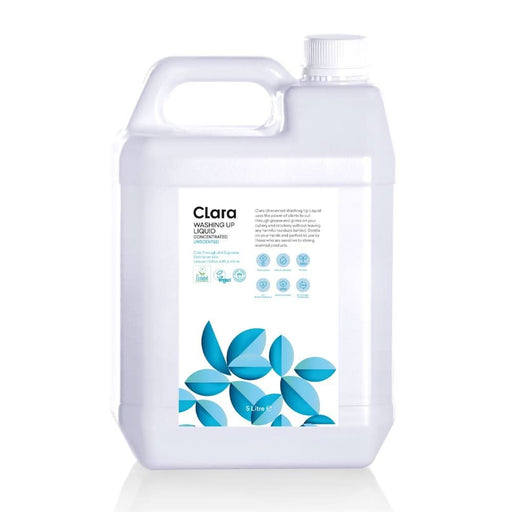 Clara Washing Up Liquid Unscented 5L