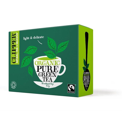 Clipper Organic Pure Green Tea 80 Bags