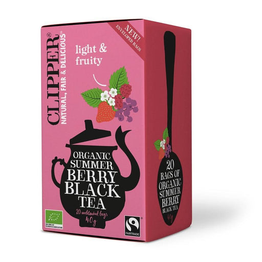 Clipper Summer Berry Black Tea 20 Bags
