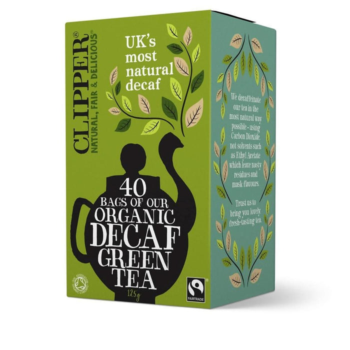 Clipper Green Tea Decaf Tea 40 Bags