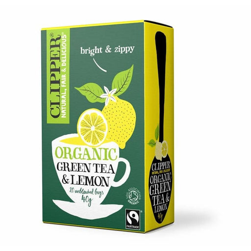 Clipper Organic Green & Lemon Tea 20 Bags