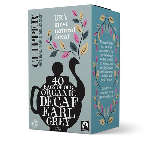 Clipper Organic Earl Grey Decaf Tea 40 Bags