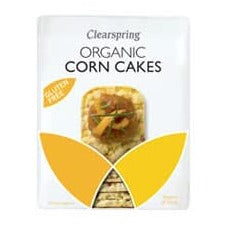 Clearspring Org Puffed Corncakes 130g