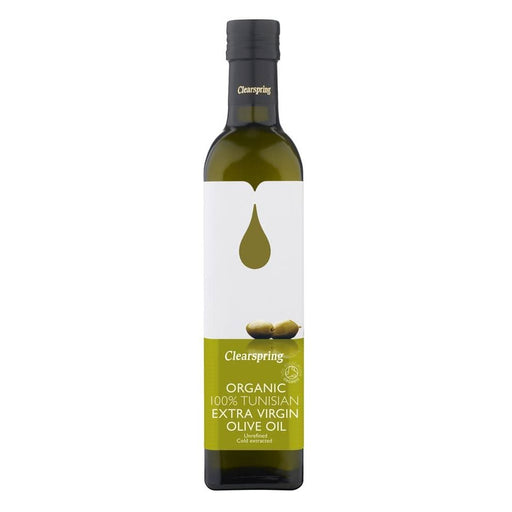 Clearspring Organic Tunisian Extra Virigin Olive Oil 500ml