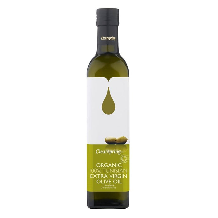 Clearspring Organic Tunisian Extra Virigin Olive Oil 500ml