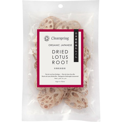 Clearspring Organic Japanese Dried Lotus Root 30g