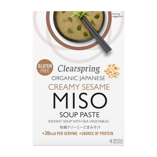 Clearspring Creamy Sesame Miso Soup Paste 60g