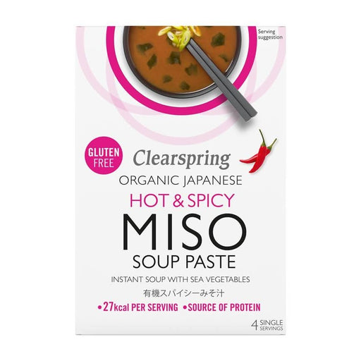 Clearspring Hot & Spicy Miso Soup Paste 60g