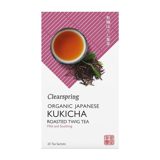 Clearspring Org Japanese Kukicha Tea Bags 20 Bags
