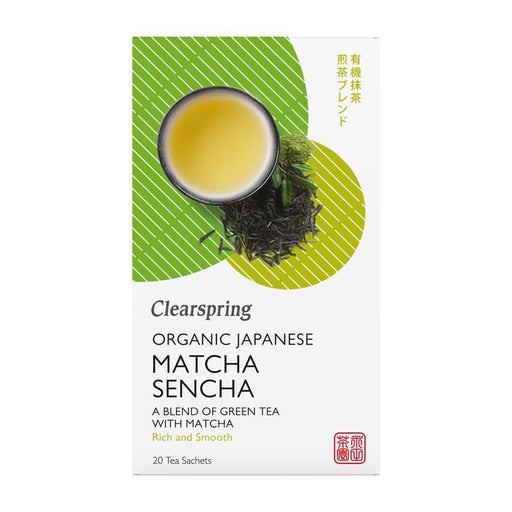 Clearspring Organic Jap Matcha Sencha Tea 20 Bags