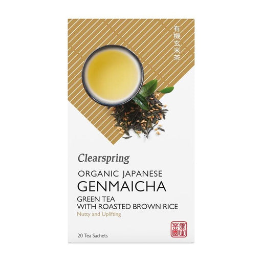 Clearspring Org Japanese Genmaicha Tea Bag 20 Bags