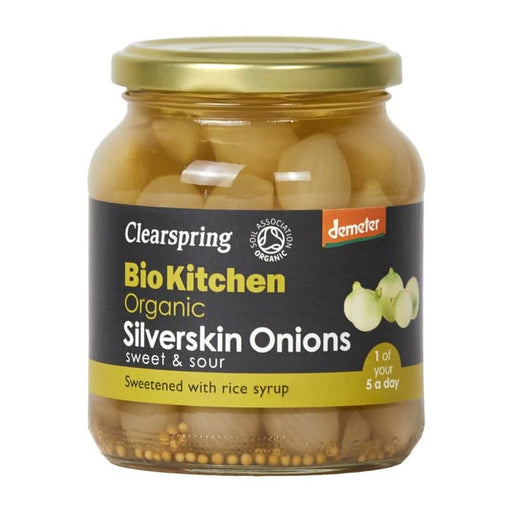 Clearspring Demeter Silverskin Onions 340g