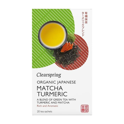 Clearspring Organic Jap Matcha Turmeric 20 Bags