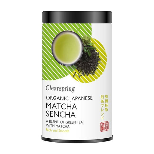 Clearspring Organic Japanese Matcha Sencha Tea 85g
