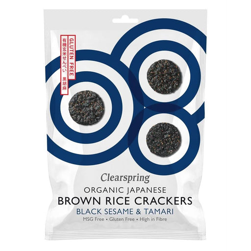 Clearspring Organic Brown Rice Crackers 40g