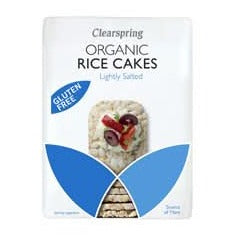 Clearspring Organic Wholegrain Thin Rice Cakes 130g