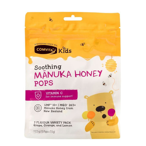 Comvita Kids Soothing Manuka 15 Lollipops