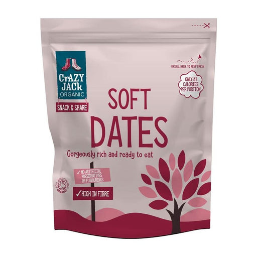 Crazy Jack Organic Soft Dates 200g