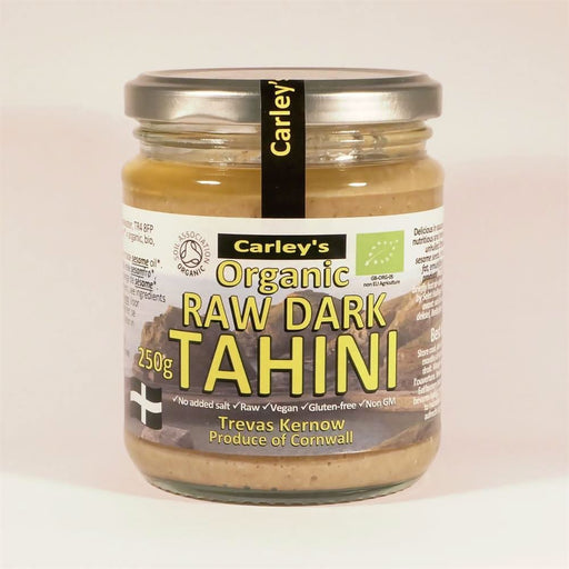 Carley's Organic Raw Dark Tahini 250g