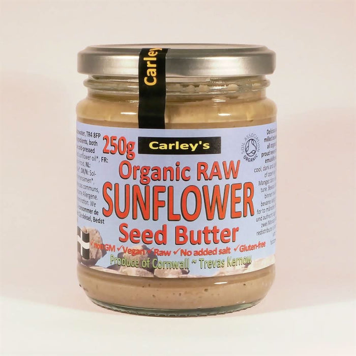 Carley's Organic Raw Sunflower Seed Butter 250g