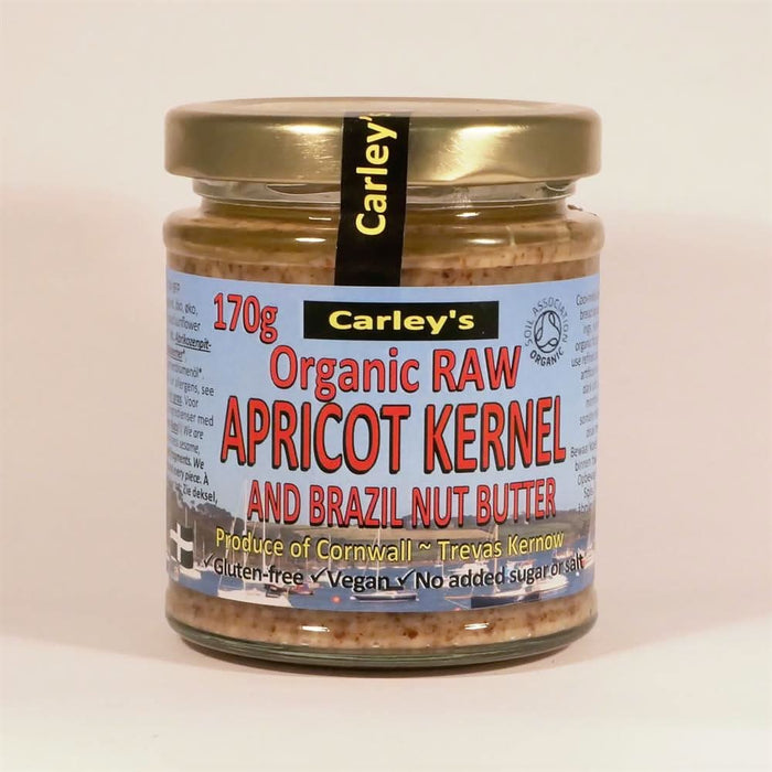 Carley's Organic Raw Apricot Kernel & Brazil 170g