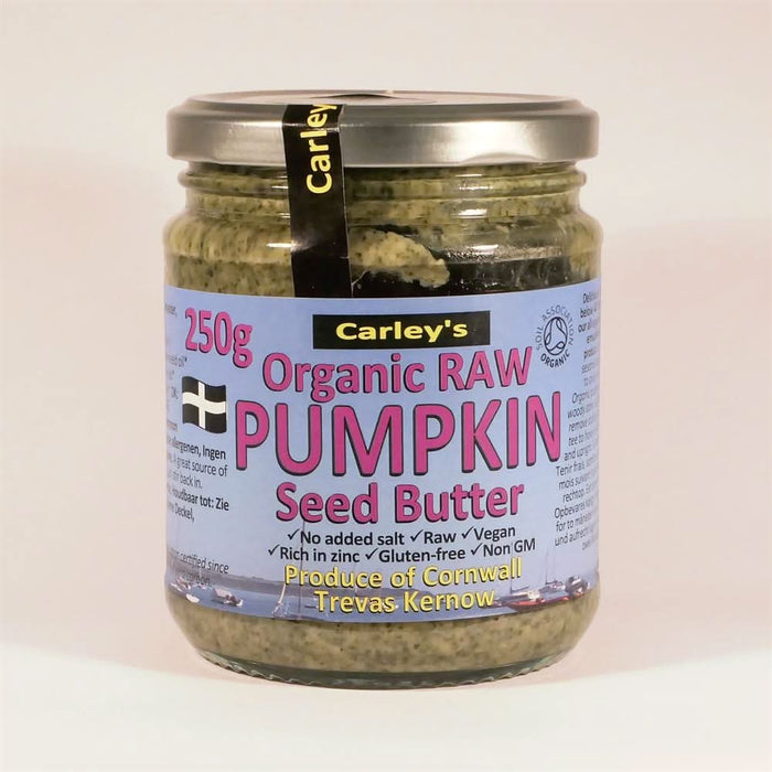 Carley's Organic Raw Prem Pumpkin Butter 250g