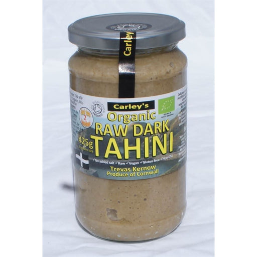 Carley's Organic Raw DARK Tahini 425g