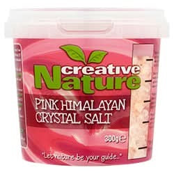 Creative Nature Pink Himalayan Crystal Salt 300g