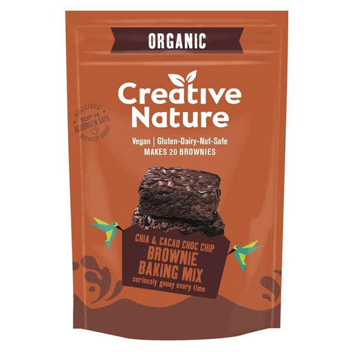 Creative Nature Org Chia and Cacao Brownie Mix 400g