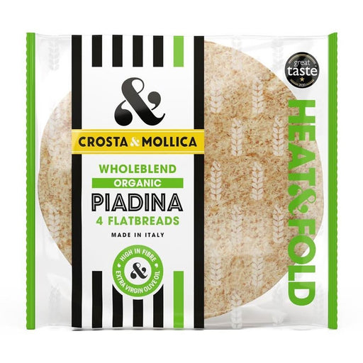 Crosta and Mollica Organic Wholeblend Piadina 300g