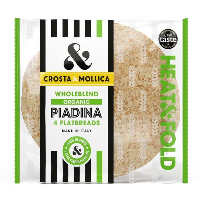 Crosta and Mollica Organic Wholeblend Piadina 300g
