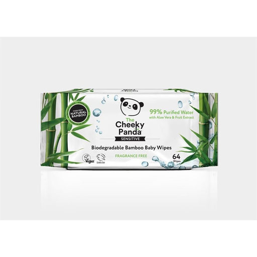 Cheeky Panda Biodegradable Bamboo Baby Wipes